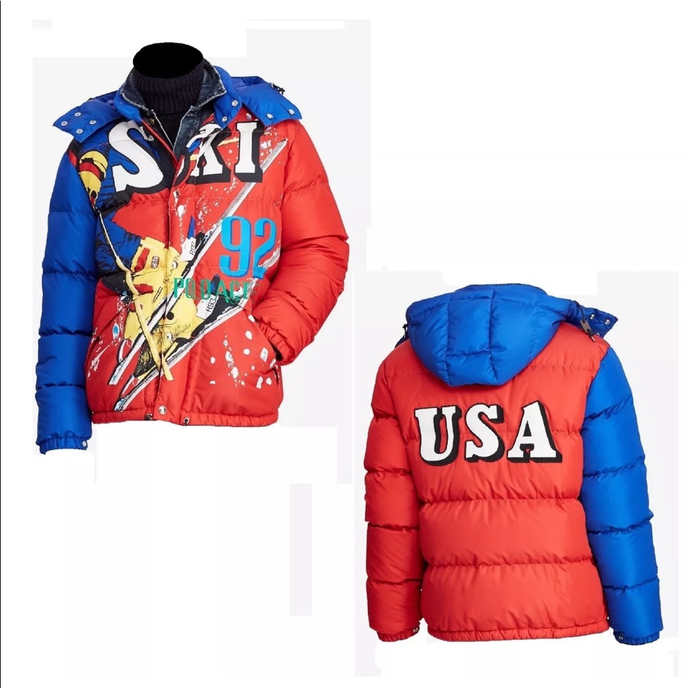 Polo Ralph Lauren ski 92 rare jacket Small